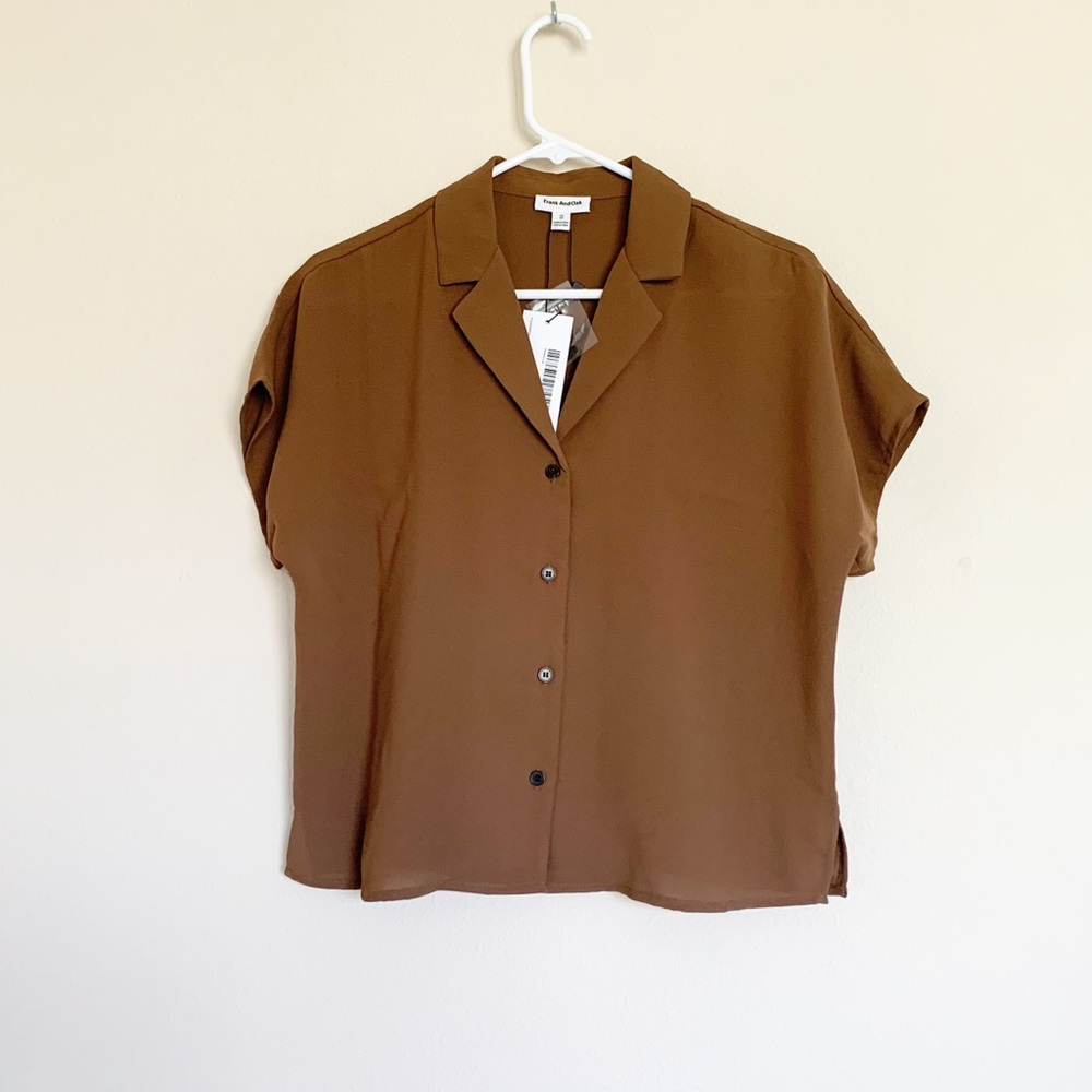 NWT Frank And Oak Blouse - Picture 2 of 10